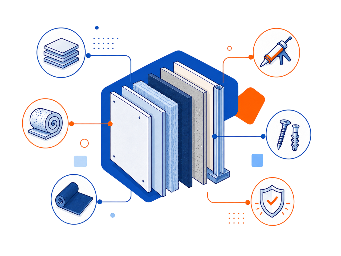 Soundproofing products and materials